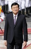 Trương Tấn Sang (born 21 January 1949) is the president of Vietnam. He became state president following a vote of the National Assembly in July 2011.<br/><br/>

The office is a ceremonial position, but Sang is also ranked second after General Secretary Nguyễn Phú Trọng on the party's Central Secretariat, a body which directs policy making. Sang has been a member of the Central Politburo, the executive committee of the Communist Party, since 1996. He was party secretary for Ho Chi Minh City from 1996 to 2000. He was promoted to the national party’s number two slot in October 2009.